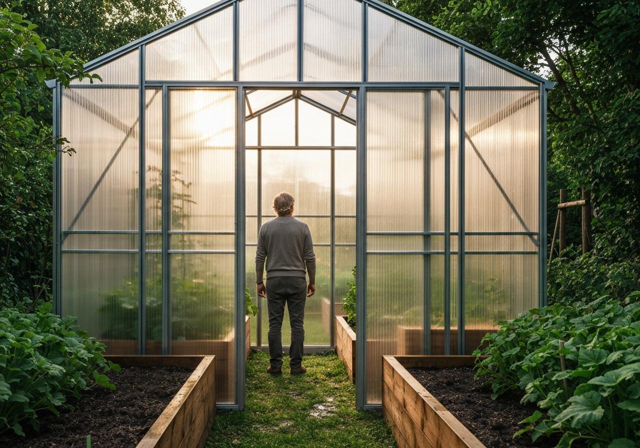 Comment choisir une serre en polycarbonate pour son jardin