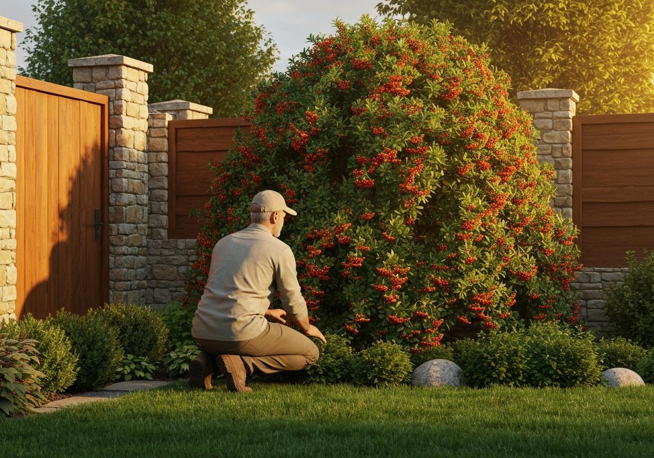 Est-ce que le pyracantha pousse vite ?