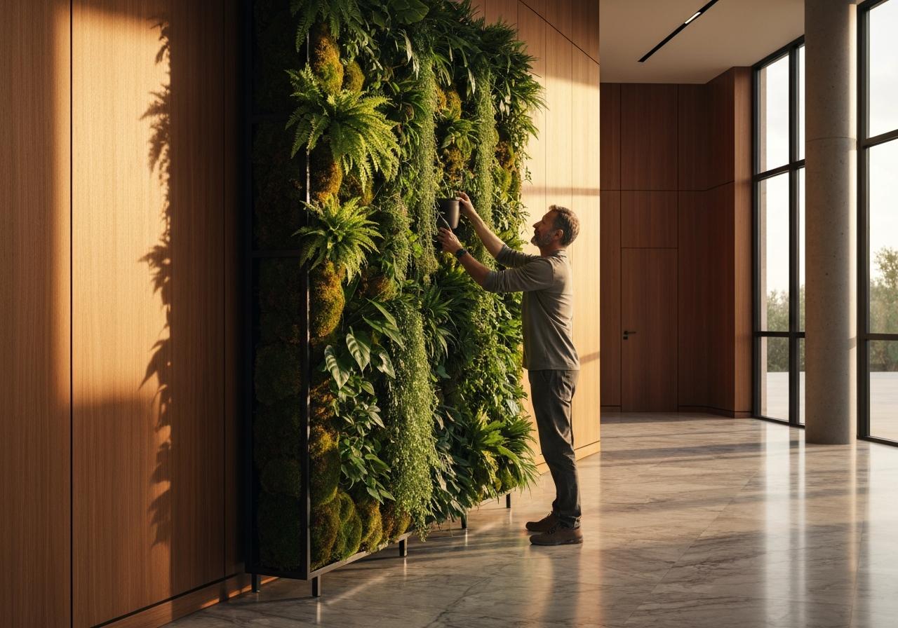 Comment créer un mur végétal intérieur ?
