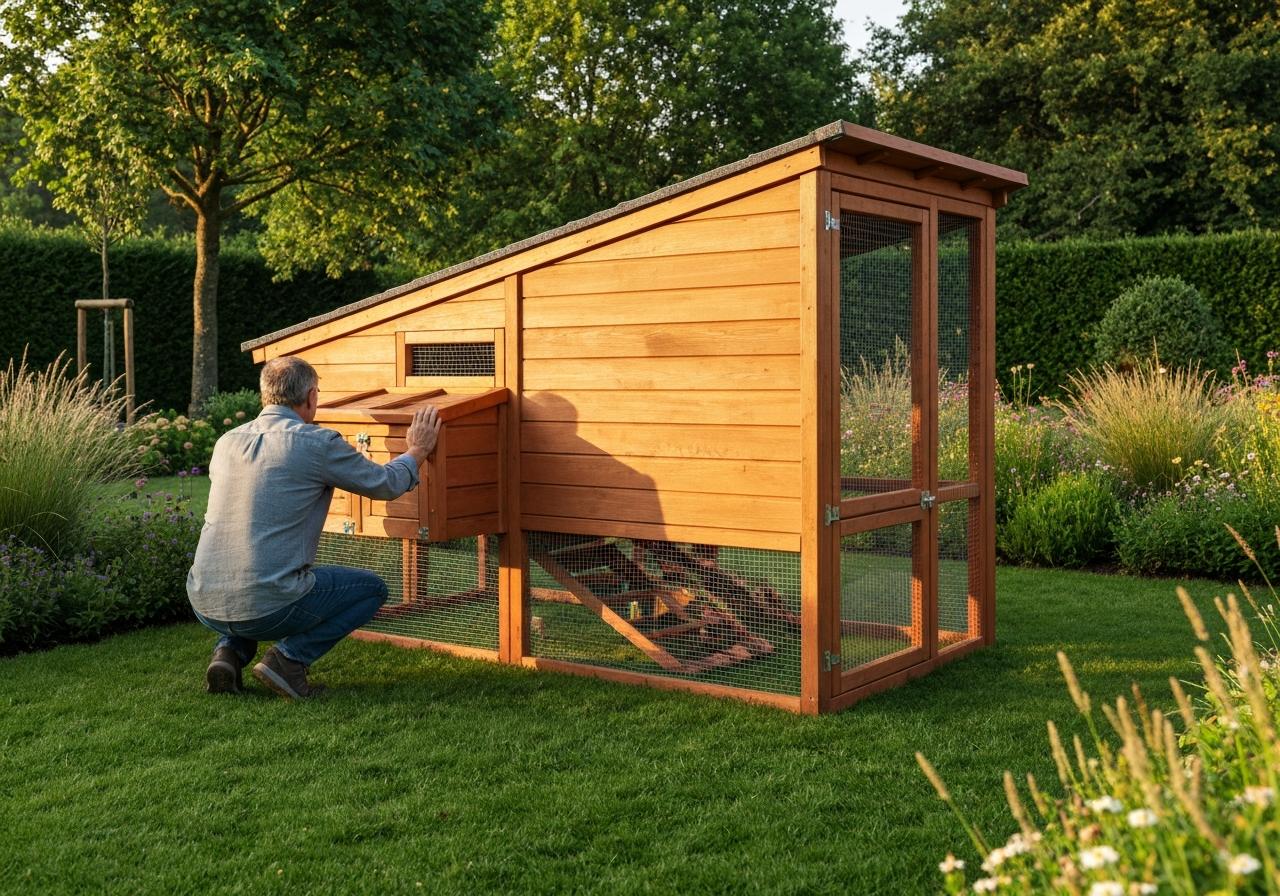 Quels sont les conseils pour installer un poulailler dans son jardin ?