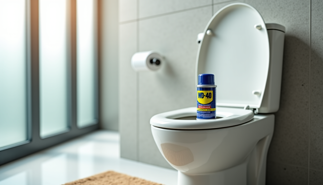 Wd 40 dans les toilettes