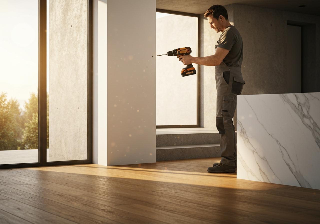Comment faire un petit trou dans un mur ?