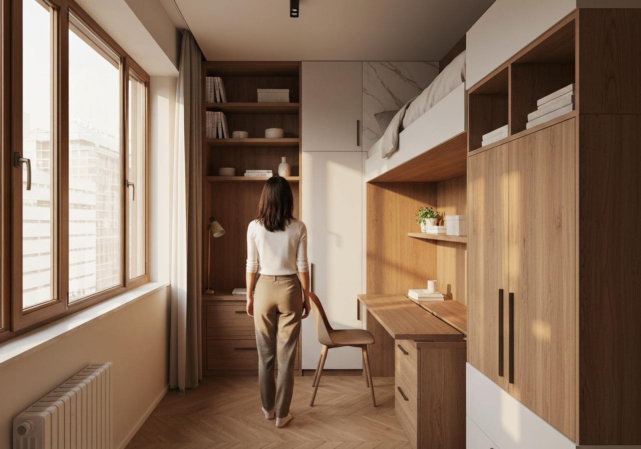Comment aménager un studio de 9m2 en 10 solutions