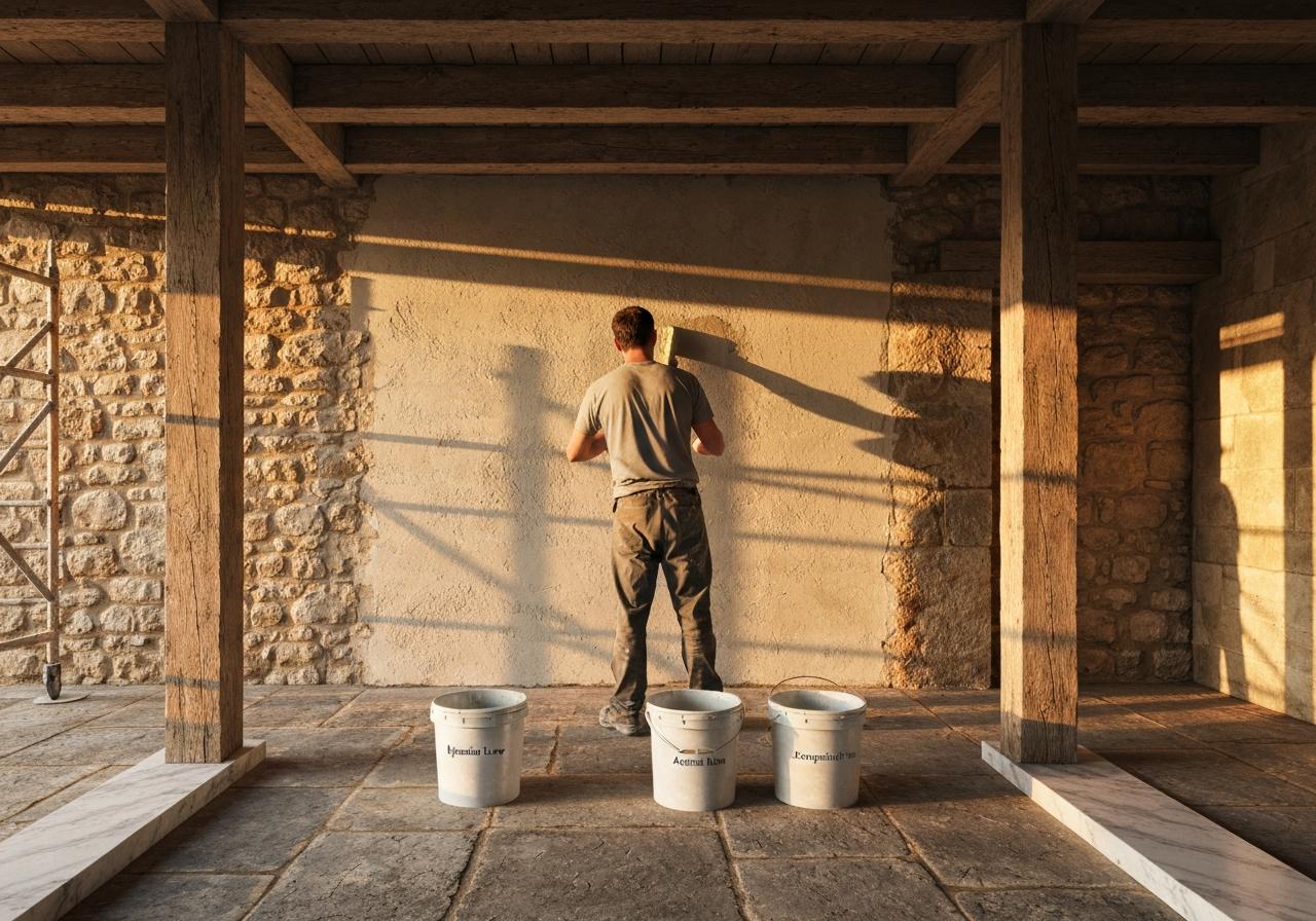 Quels sont les 3 types de chaux ?