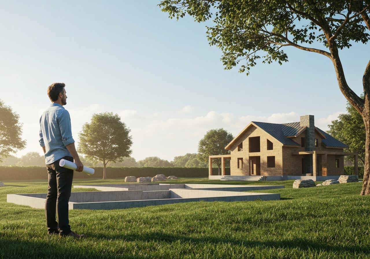 Combien de m2 de terrain Faut-il pour construire une maison ?