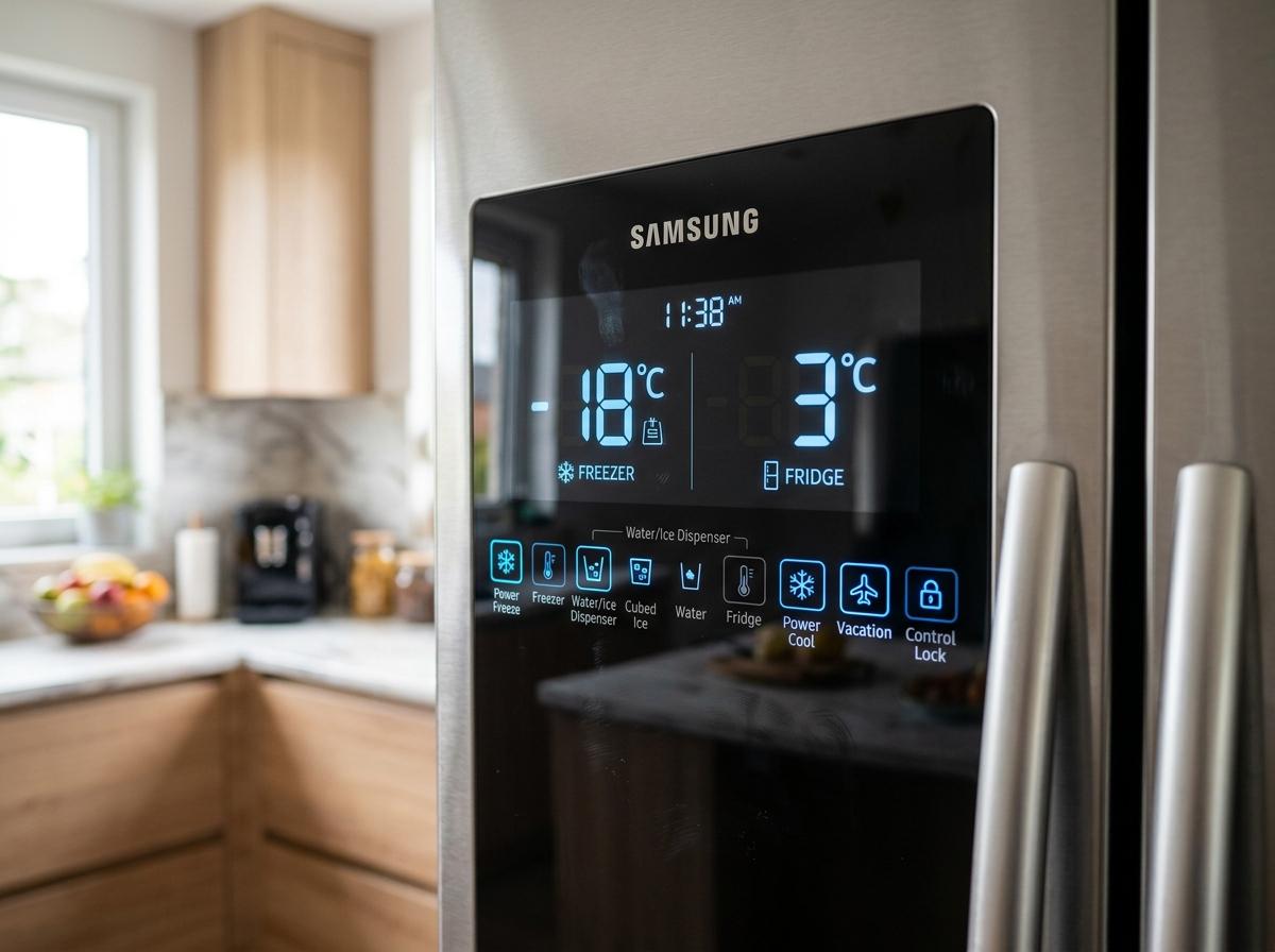 Panneau de commande frigo américain Samsung
