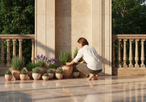 Quelle plante mettre en petit pot sur une terrasse ?