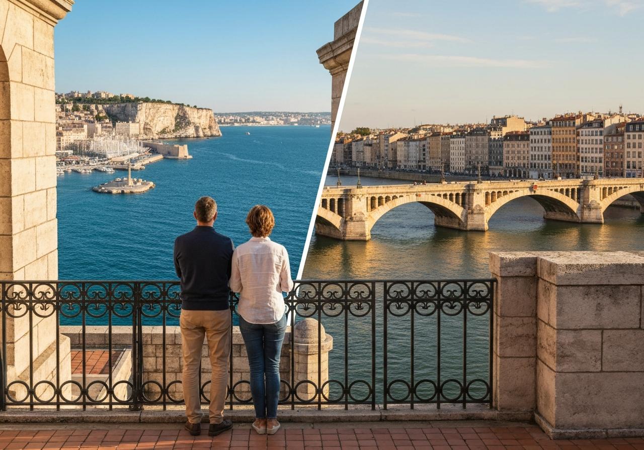 Marseille ou Lyon, laquelle est la plus agréable ?