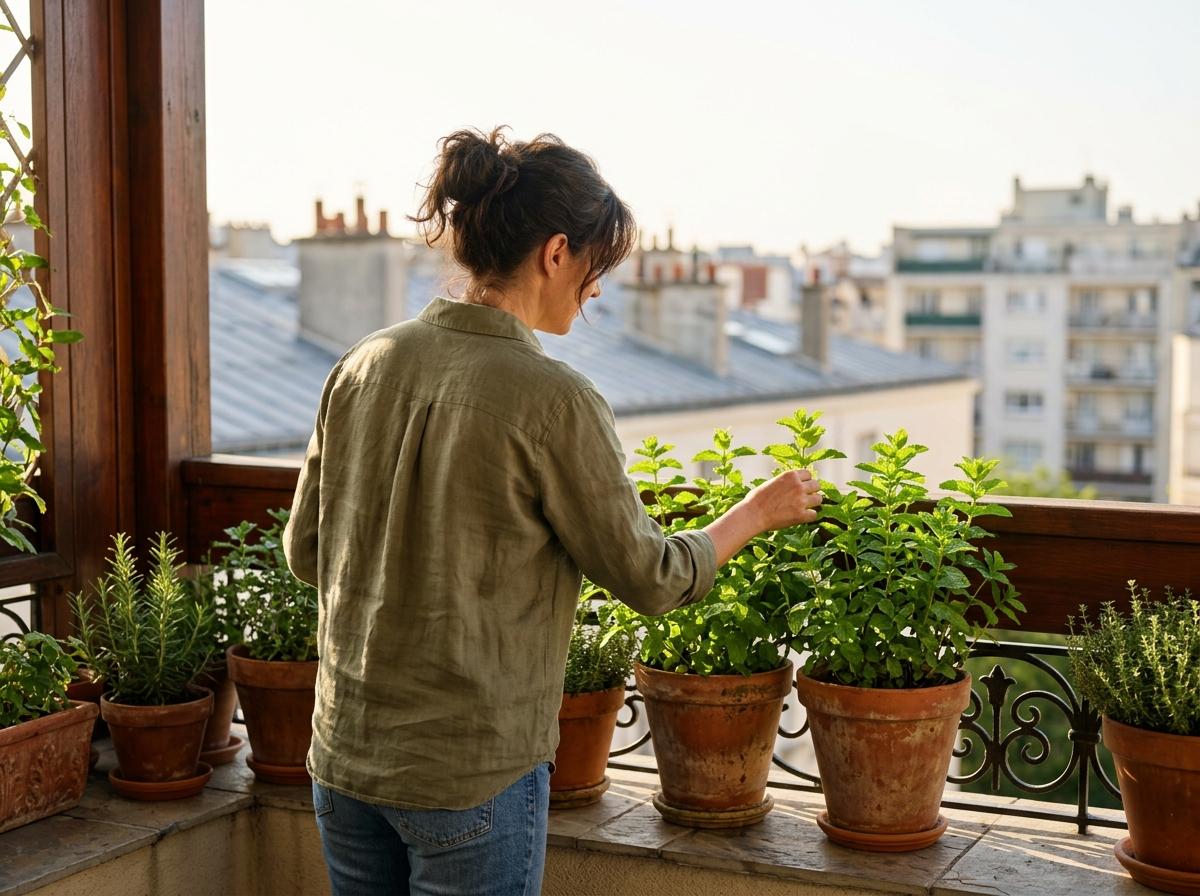 Comment faire pousser de la menthe sur mon balcon ?