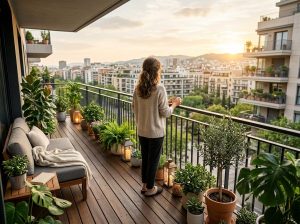 Comment aménager un balcon filant en longueur ?