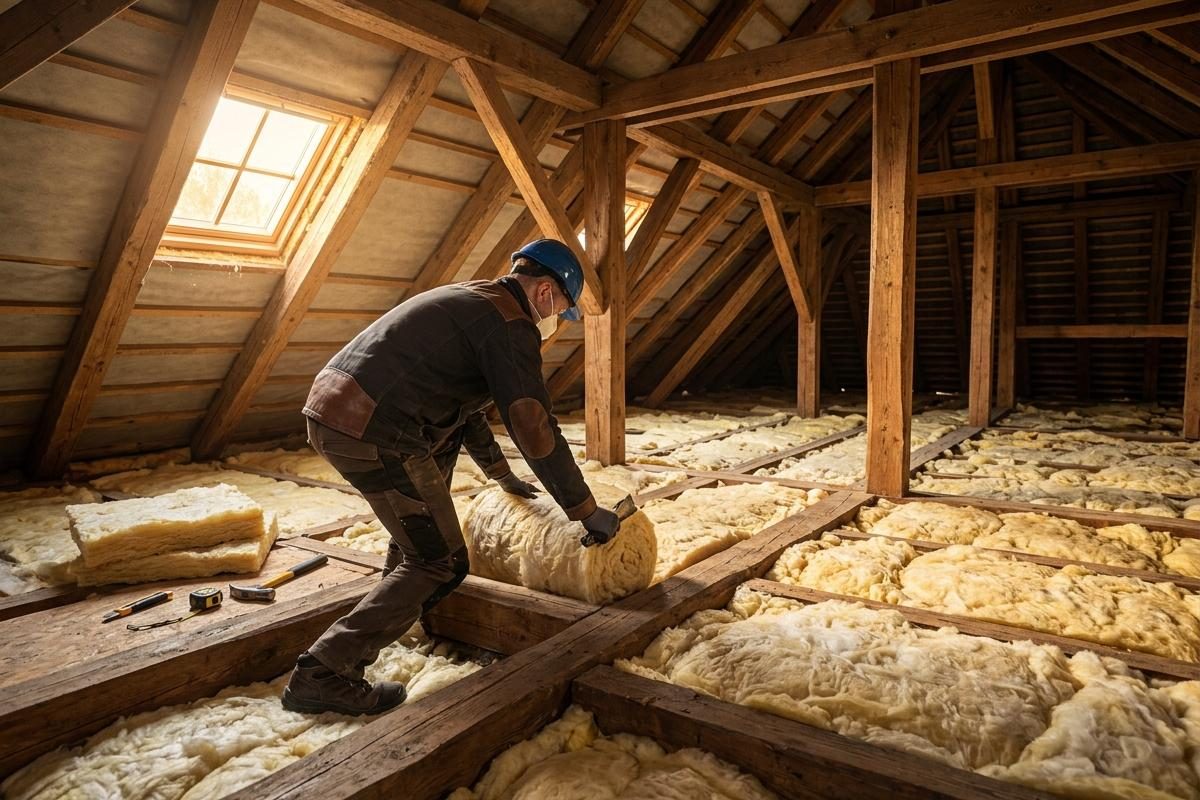 Quelle isolation choisir pour des combles perdus ?