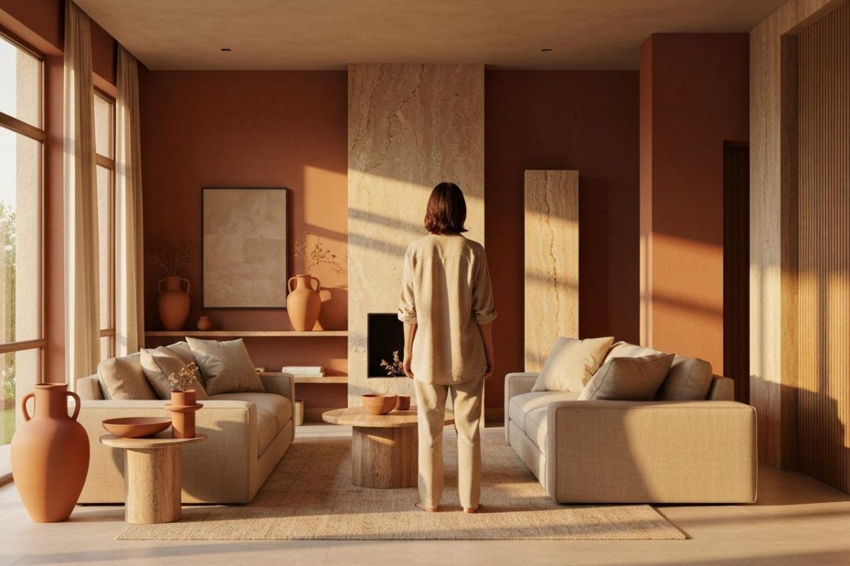 Est-ce que le beige va avec le terracotta ?