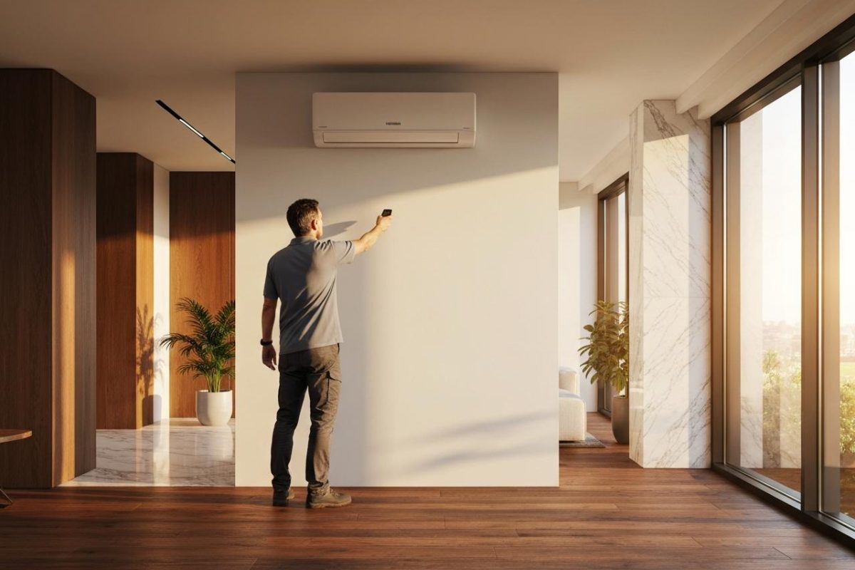 Comment réinitialiser la climatisation Hitachi ?