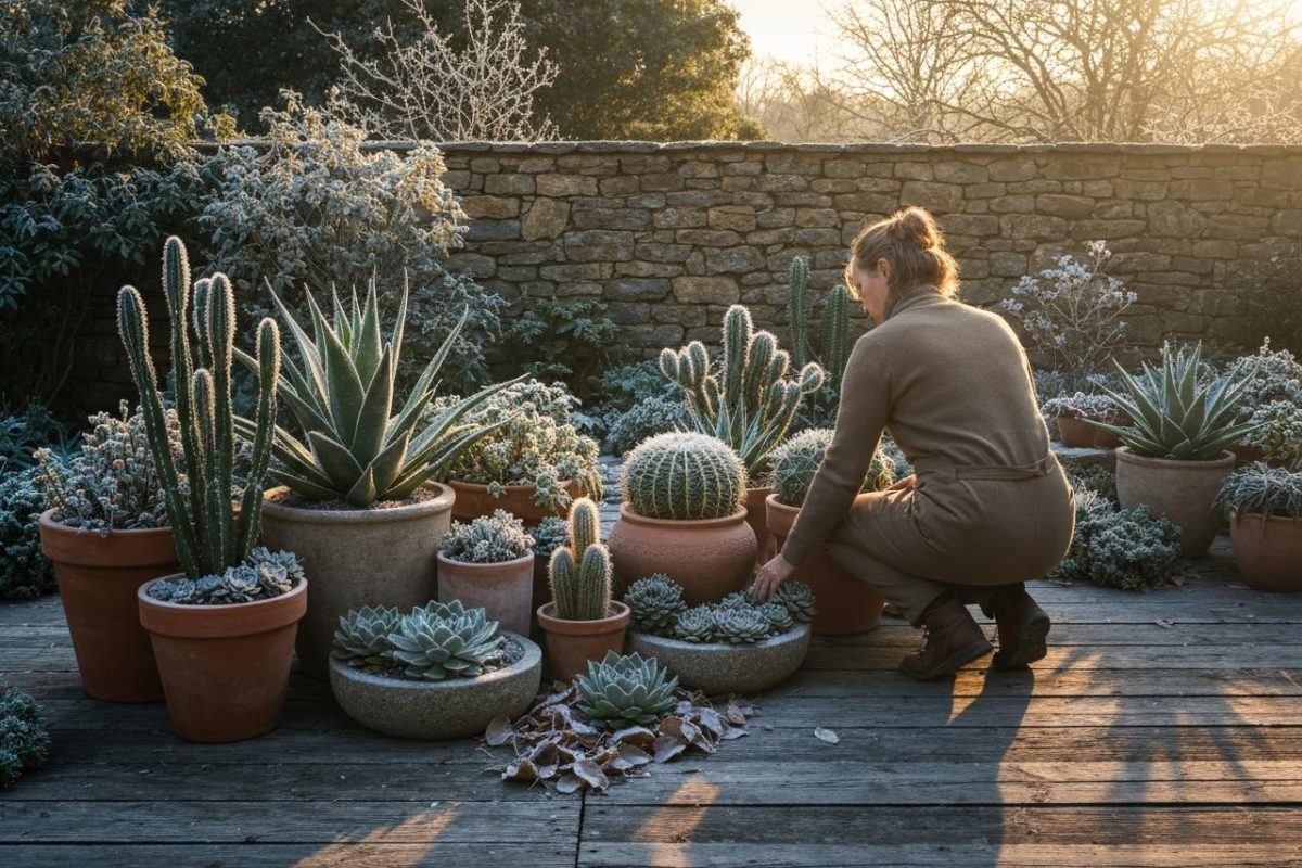 Est-ce que les plantes grasses peuvent rester dehors l'hiver ?
