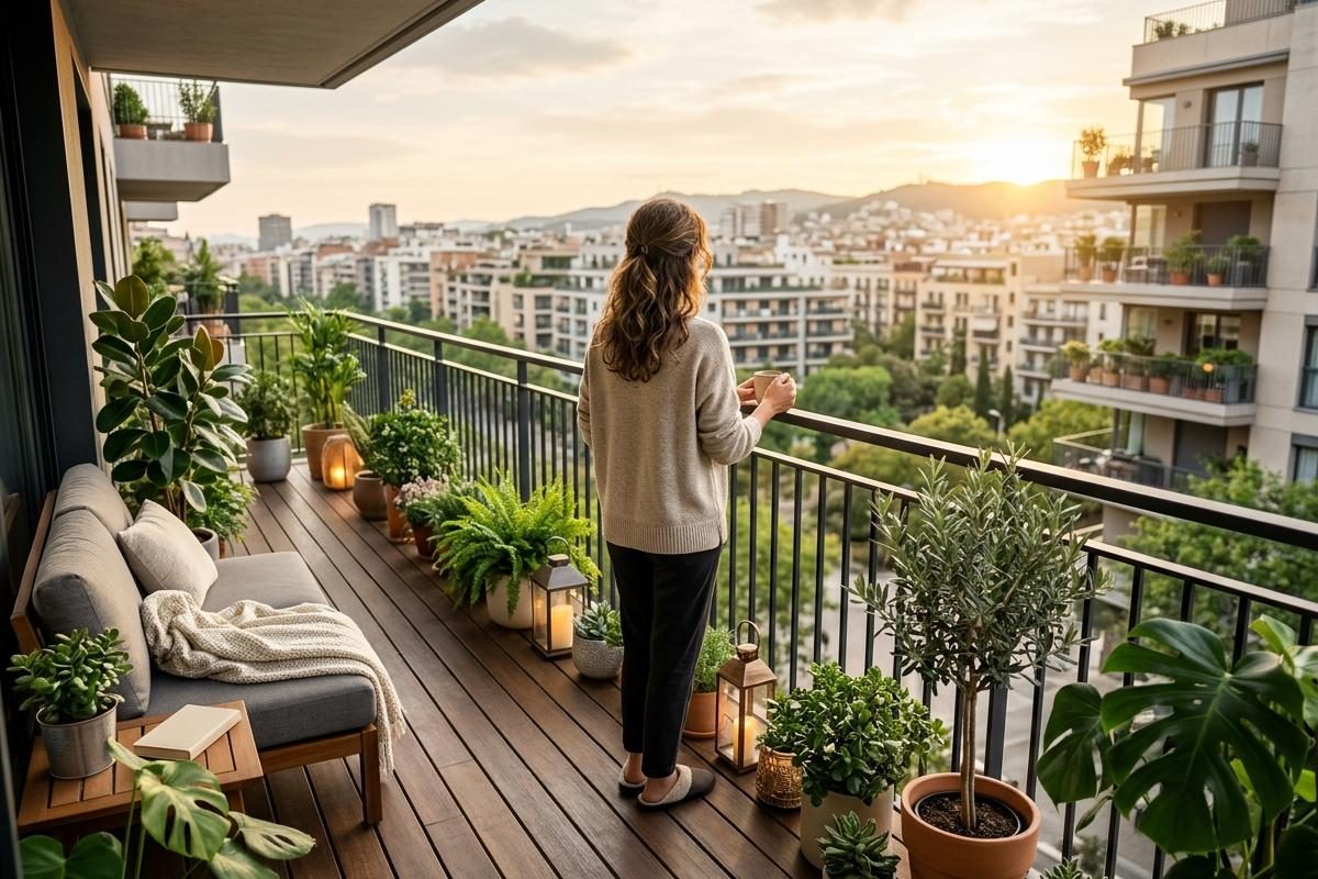 Comment aménager un balcon filant en longueur ?