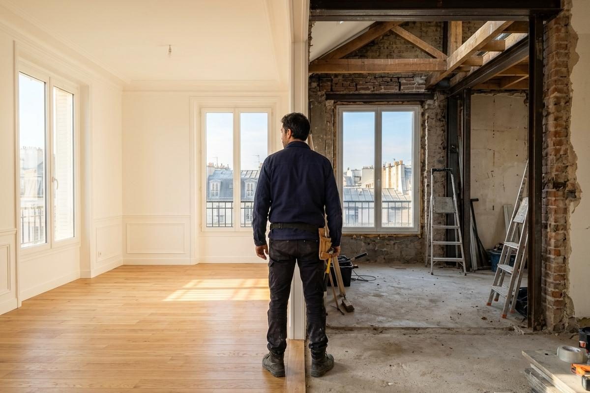 Quelle est la différence entre rénovation légère et lourde ?