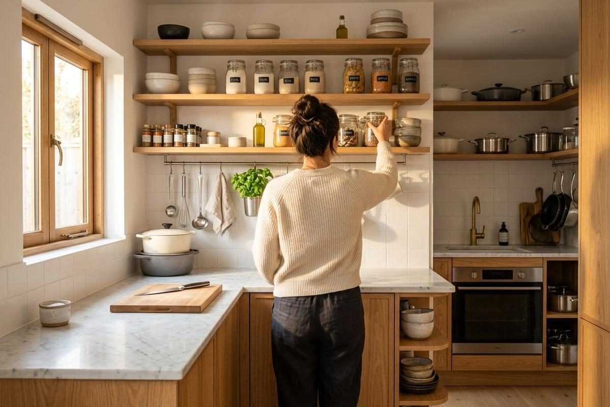 Comment optimiser le rangement dans une petite cuisine ?
