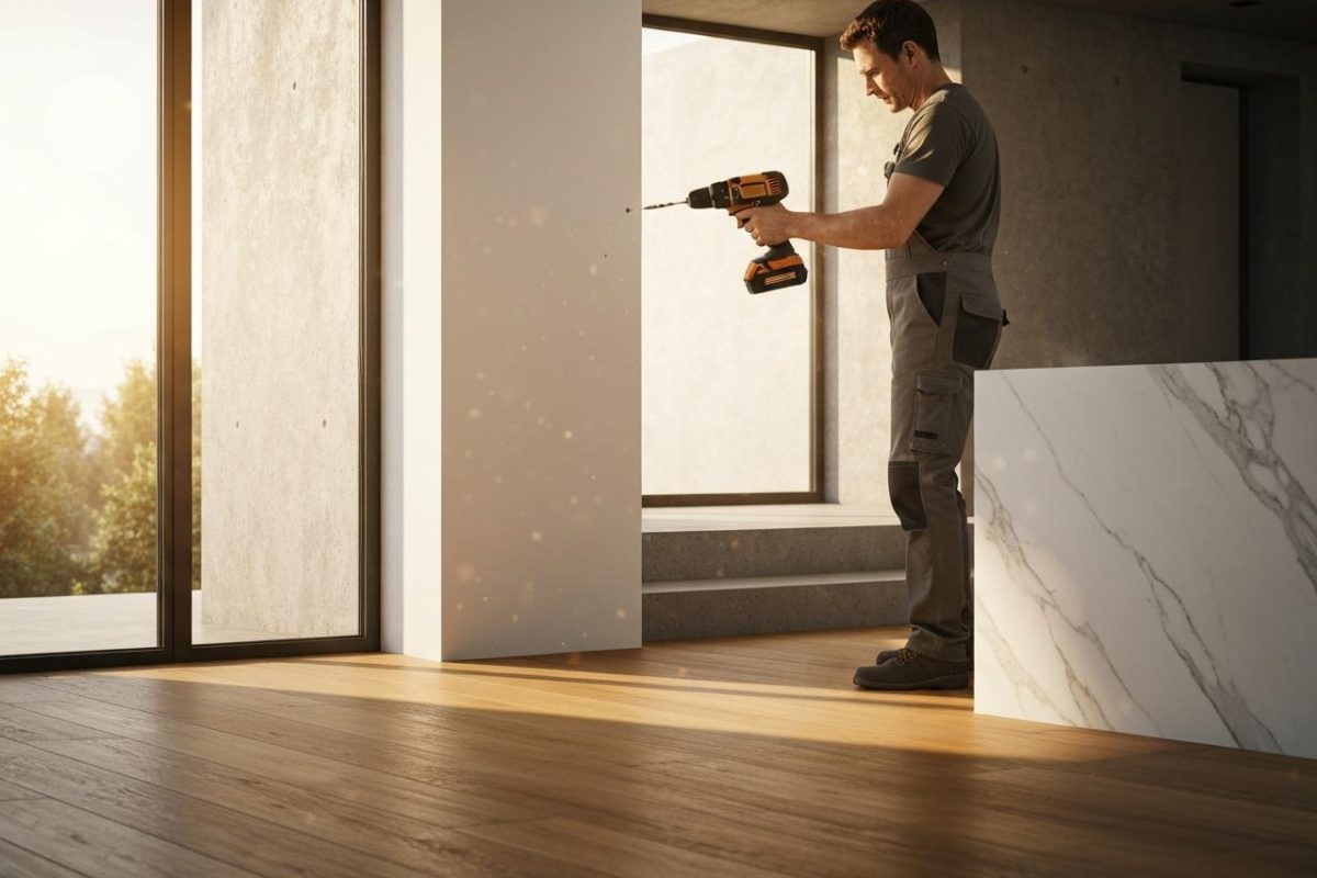 Comment faire un petit trou dans un mur ?