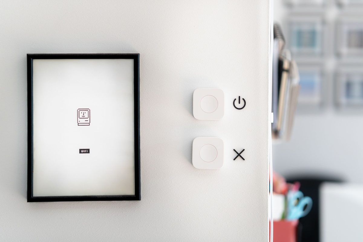 Panneau configuration maison connectée